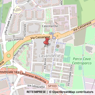 Mappa Via Borioli, 12, 20090 Segrate, Milano (Lombardia)