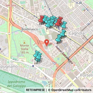 Mappa Viale Achille Papa, 20159 Milano MI, Italia (0.4445)