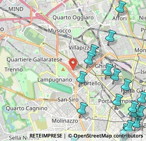 Mappa Viale Achille Papa, 20159 Milano MI, Italia (3.2695)