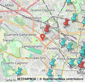 Mappa Viale Achille Papa, 20159 Milano MI, Italia (3.44)