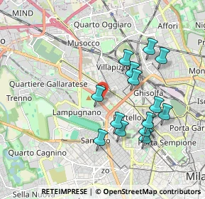 Mappa Viale Achille Papa, 20159 Milano MI, Italia (1.77214)