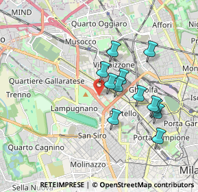 Mappa Viale Achille Papa, 20159 Milano MI, Italia (1.55917)