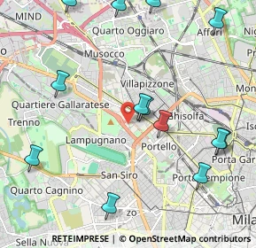 Mappa World Join Center, 20149 Milano MI, Italia (2.54077)