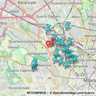 Mappa World Join Center, 20149 Milano MI, Italia (1.7125)