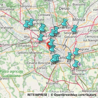 Mappa World Join Center, 20149 Milano MI, Italia (6.44556)