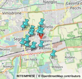 Mappa Via Enrico Fermi, 20096 Pioltello MI, Italia (1.342)