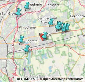 Mappa Via Enrico Fermi, 20096 Pioltello MI, Italia (3.79)