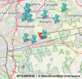 Mappa Via Enrico Fermi, 20096 Pioltello MI, Italia (4.11818)