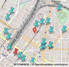 Mappa Via Oldrado da Tresseno, 20127 Milano MI, Italia (0.6645)