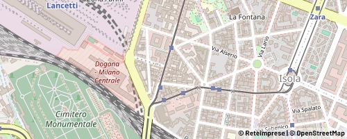 Mappa Mailand