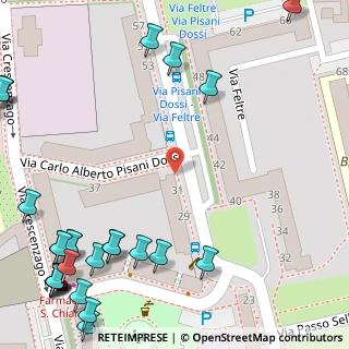 Mappa Via Carlo Alberto Pisani Dossi, 20134 Milano MI, Italia (0.1)