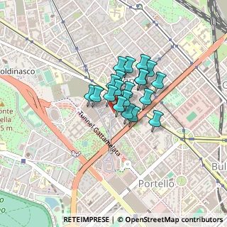 Mappa Largo Zanuso Marco, 20149 Milano MI, Italia (0.243)