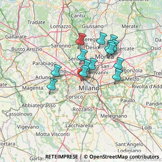 Mappa Largo Marco Zanuso, 20149 Milano MI, Italia (11.61571)