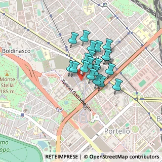 Mappa Via Francesco Peverelli, 20149 Milano MI, Italia (0.274)