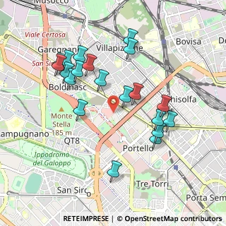 Mappa Via Francesco Peverelli, 20149 Milano MI, Italia (0.947)