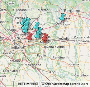 Mappa 20060 Melzo MI, Italia (12.51692)