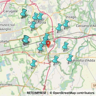 Mappa 20060 Melzo MI, Italia (4.02588)