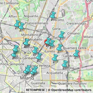Mappa Via Pietro Marocco, 20127 Milano MI, Italia (2.2435)