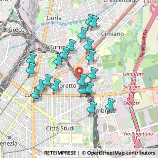Mappa Via Plezzo, 20132 Milano MI, Italia (0.8955)