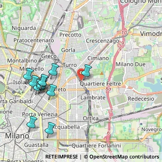 Mappa Via Plezzo, 20132 Milano MI, Italia (2.36083)