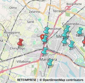 Mappa Via Volosca, 30174 Venezia VE, Italia (2.195)