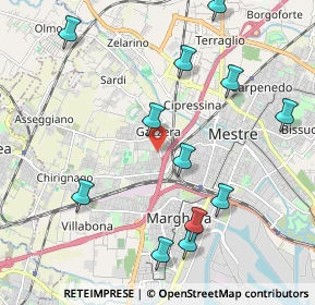 Mappa Via Volosca, 30174 Venezia VE, Italia (2.31917)