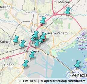 Mappa Viale S. Marco, 30174 Venezia VE, Italia (3.42846)