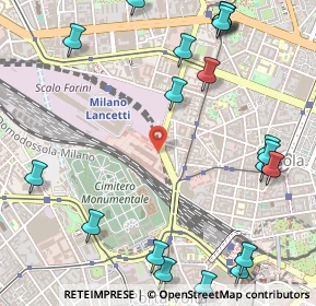 Mappa Zona Farini, 20158 Milano MI, Italia (0.7355)