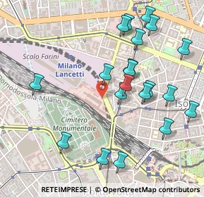 Mappa Zona Farini, 20158 Milano MI, Italia (0.5425)