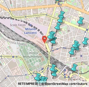 Mappa Zona Farini, 20158 Milano MI, Italia (0.668)