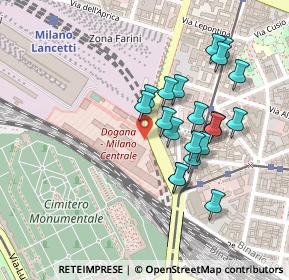 Mappa Zona Farini, 20158 Milano MI, Italia (0.204)