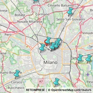Mappa Zona Farini, 20159 Milano MI, Italia (4.44083)