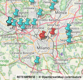 Mappa Zona Farini, 20158 Milano MI, Italia (10.0145)