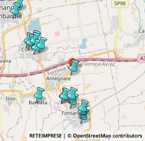 Mappa Via Enrico Fermi, 24051 Antegnate BG, Italia (2.43529)