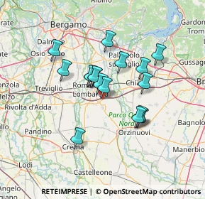 Mappa Via Enrico Fermi, 24051 Antegnate BG, Italia (10.62941)