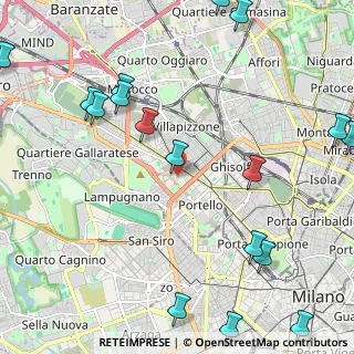 Mappa C.Comm. Iper, 20149 Milano MI, Italia (3.12611)