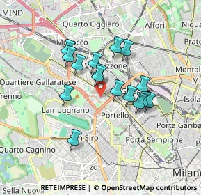 Mappa C.Comm. Iper, 20149 Milano MI, Italia (1.37125)