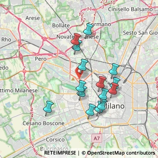 Mappa Viale Achille Papa, 20151 Milano MI, Italia (3.44467)