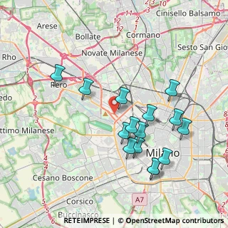 Mappa Viale Achille Papa, 20151 Milano MI, Italia (3.76867)