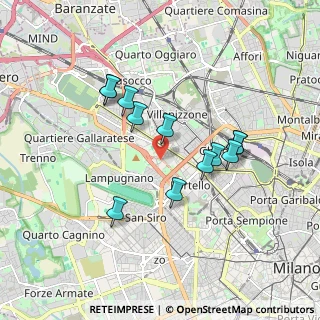 Mappa Viale Achille Papa, 20151 Milano MI, Italia (1.58083)
