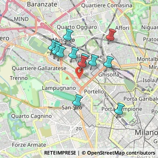 Mappa Viale Achille Papa, 20151 Milano MI, Italia (1.56462)