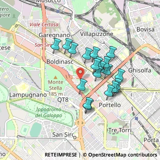 Mappa Viale Achille Papa, 20151 Milano MI, Italia (0.7255)