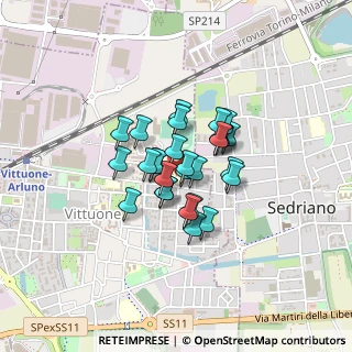 Mappa Via Zara, 20009 Vittuone MI, Italia (0.26429)