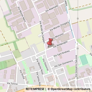 Mappa Via Redipuglia, 5a, 20010 Bareggio, Milano (Lombardia)