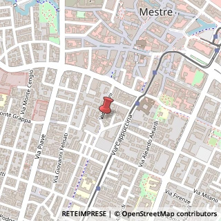 Mappa Via Giovanni Querini, 11, 30100 Venezia, Venezia (Veneto)