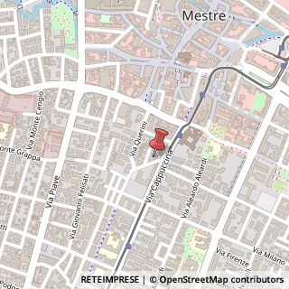 Mappa Via Dante, 8, 30172 Venezia, Venezia (Veneto)
