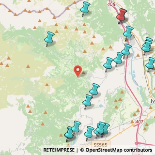 Mappa Via Maestra, 10080 Trausella TO, Italia (6.2835)