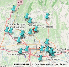 Mappa Via Casa Zamboni, 37024 Arbizzano-Santa Maria VR, Italia (9.0785)