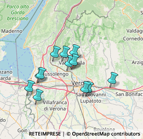 Mappa Via Casa Zamboni, 37024 Arbizzano-Santa Maria VR, Italia (11.75417)