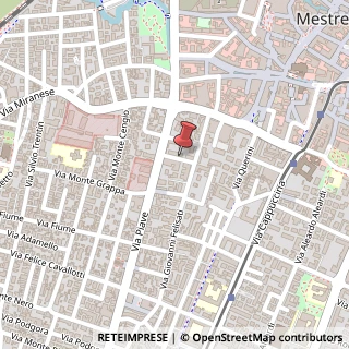 Mappa Via Edmondo de Amicis, 13, 30171 Venezia, Venezia (Veneto)